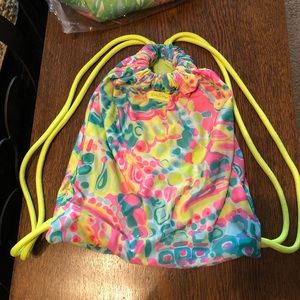 Lilly Pulitzer drawstring backpack